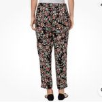 Jessica Simpson Red Fall Floral Tapered Slight Crop Classic Casual professional Photo 2