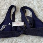 ANDIE  Swim Women’s The Honolulu top in cosm/dark blue sparkle size Medium Photo 4