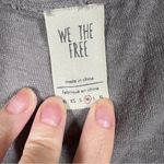 Free People ‎ We The Free Grey Ombré Sun Dial Oversized Tee Photo 2