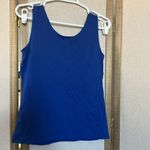 Chico's FINAL MARKDOWN  Vibrant Blue tank 1 medium Photo 5