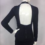 Bardot  Cutout Mock Neck Long Sleeve Dress Black S Photo 7