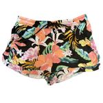 Hurley  women’s shorts with a Hawaiian hibiscus floral pattern size small Photo 1