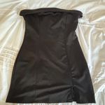 Kendall + Kylie Black strapless dress Photo 0