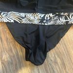 Tankini Athletic 2 Piece Tummy Control Bathing Suit Shorts Racerback Tank Tops Black Size 2X Photo 9