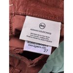 AG Adriano Goldschmied NWOT Brown Corduroy Legging Ankle Super Skinny Pant Sz 27 Photo 5