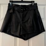 Altar'd State Altar’d State Faux Leather Shorts Photo 0