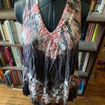 Young Fabulous and Broke pink & black tie dye v-neck S mini dress Photo 0
