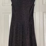 White House | Black Market Black Silver Glitter Dresss Size XXS Photo 13