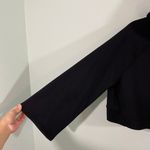 Athleta Black Steady State Bell Sleeve Pullover Crop Hoodie Size XS #486705 Photo 3