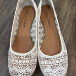 Lucky Brand Women's Cream Lace Flats Photo 0
