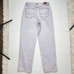 American Eagle Strigid Highest Crossover Waist Baggy Straight Jean Light Pink 10 Photo 10