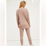 Free People  Beach Maiya Sweater-Smoked Mulberry Size Small Sweater Cardi Only Photo 2