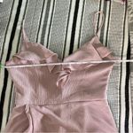 Socialite Pastel Pink Ruffled Romper size XS Girlhoodcore Asymmetrical Jumpsuit Photo 10