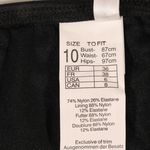 Seafolly NWT  Shine on Hipster Tie-Side Bottoms in Black Photo 8