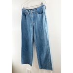 J.Crew Slim High Rise Wide Leg Jeans Light Indigo Wash Blue 30 / 10 Photo 7