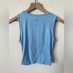 Alo Yoga NEW  Cover Twist Hem Tank Blue XS Photo 3