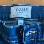frame denim  Le High Straight Step Cut Hem in Murrayfield Wash Jeans Size 26 Photo 1