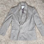 Adolfo Studio 2 Piece Skirt Suits Women's Size 4 Petite Brown Double Breasted Photo 1