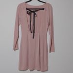 Reformation  Blush Pink Avant Dress – Size L – NWT Photo 3
