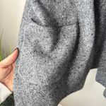 Michael Stars  Heather Gray Magdalena Shawl Collar Cozy Nubby‎ Sweater Medium Photo 3