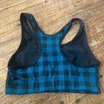 PINK - Victoria's Secret Victoria’s Secret Ultimate blue buffalo plaid XS sporty bra Photo 2
