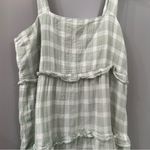 Show Me Your Mumu Napa Mini Dress Green Plaid Size Medium Photo 1