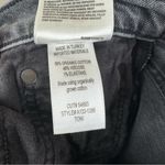 AGOLDE  Toni Mid Rise Straight Leg Jeans Womens 28 Washed Black Organic Cotton Photo 5