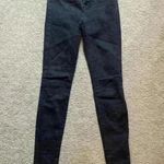 J Brand Maria black high rise jeans in size 28 Photo 0