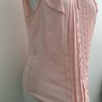 Elle pintuck Ruffle Keyhole Blouse top Pink Sleeveless
Medium womens NEW Photo 6