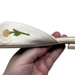 Dolce Vita “Elm” Ivory Floral Raffia Mule Flats Women’s 7 Spring Summer White Photo 10