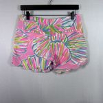 Lilly Pulitzer Pink Pout Shellabrate Scalloped Buttercup Shorts Size 0 Preppy Photo 1