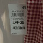 Charter Club  Red and White Gingham Intimates Photo 9