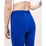 Lululemon  Train Times 7/8 Leggings 25 Inch Jet Stream Blue Size 4 Photo 3