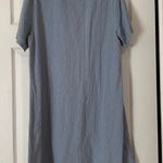 NWOT Cotton Short Sleeve Chinese Qipao Short Dress Light Blue Size M Photo 4