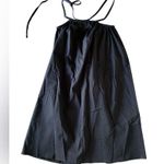 For Love & Lemons  NWT | Black Halter Tie Neck Mini Dress XS Photo 6