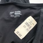 Aerie One Piece Swimsuit Cheeky Cutouts Scoop Neck Black S Photo 2