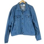 Disney Vintage  Store Denim Jacket Mens XXL Light Wash Mickey Embroidered 90s Photo 1