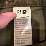 Paige Mayslie Straight Ankle Utility Pant Womens 29 Vintage Olive Meadow MidRise Photo 12