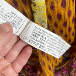 ZARA NWT Printed Chiffon Open Back Halter Top in Pink/Orange Size L Photo 15