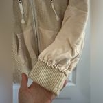 POL  patch pattern hooded zipper jacket size medium Photo 4