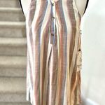 Show Me Your Mumu NWT  Sunset Orange and Blue Stripe Mini Dress Photo 0