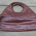 Banana Republic Tan Brown Leather  Shoulder Bag Purse Hobo Bag w/ Tassel Zipper Photo 2