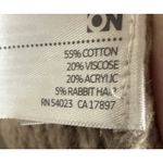 Old Navy  Tan Knit V-neck Long Sleeve Sweater, 2009, Small Photo 6