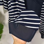 Lane Bryant NWT Nautical Black and White Striped Cardigan plus size 26/28 Photo 2