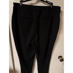 Cato Women's Black Poly Spandex Pull On Stretchy Dress Pants Size 14/16W Photo 4