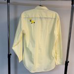 Las Olas Vintage  Yellow Rose Appliqué Button Down Size M Photo 7