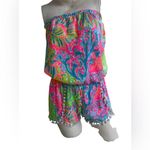 Lilly Pulitzer Multicolor Strapless Romper Photo 1
