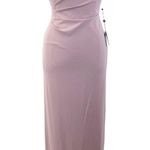 Adrianna Papell NEW  Womens‎ 12 Slip Crepe Column Maxi Dress Dusty Pink Rose $139 Photo 0