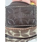 Fossil  Crossbody Marlow Bag‎ Purse Tan Brown Pockets Adjustable Strap Leather Photo 1