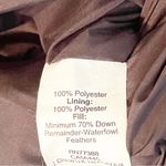 J.Crew  Size Medium Herringbone Zipper Black White Zig Zag Stripe Vest Feather Photo 4